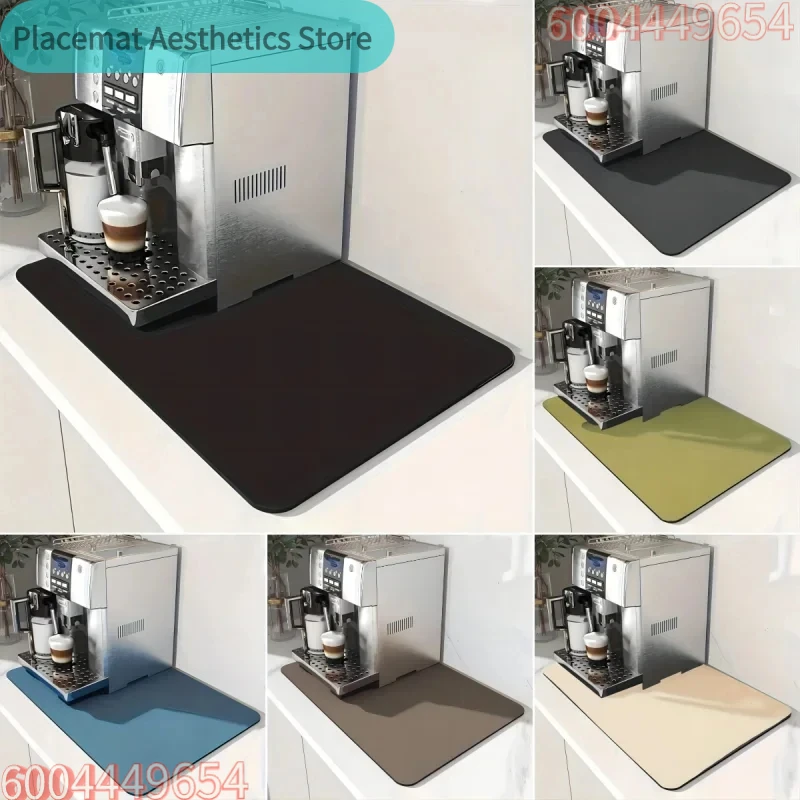 Bar Mat Rubber - Коврик для кофемашины: нескользящий, разноцветный, водонепроницаемый,