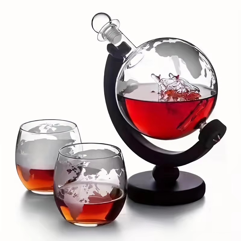 Decanter Globe Set - Набор креативных графинов в виде глобуса,