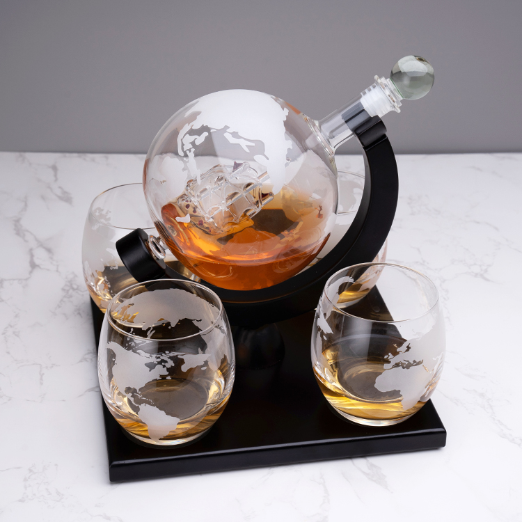 Decanter Globe Set - Заводская продажа на заказ 850 мл