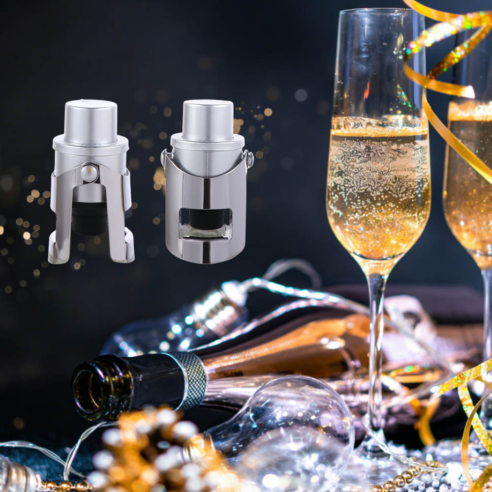 Wine Preservation Pump - 2 шт. многоразовые вакуумные пробки для