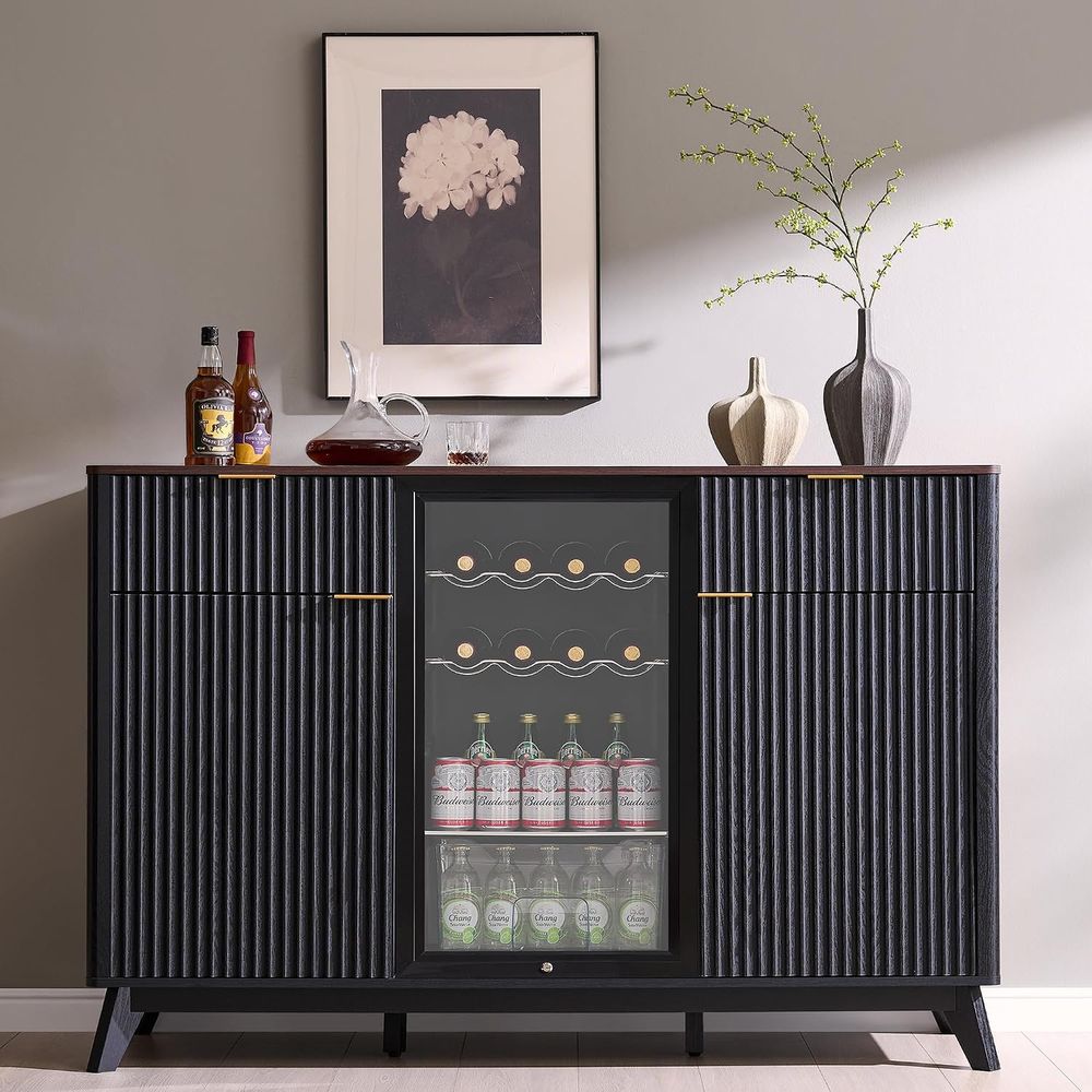 Home Bar And Fridge - Кофейный барный шкаф 60 с местом