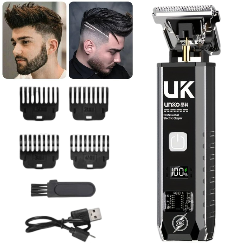 Home Barbershop - Электрический триммер для бороды T9, беспроводная