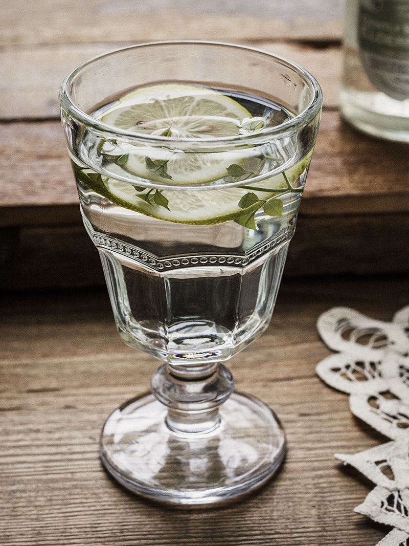 Highball Glass Set - Ретро-стакан для напитков из светлого стекла