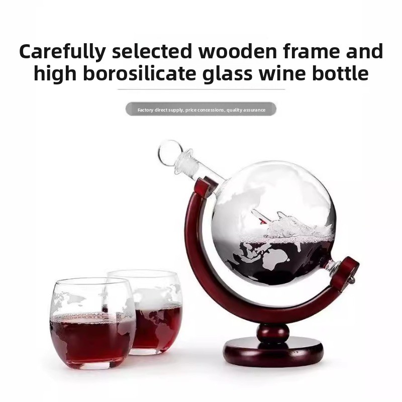 Креативный набор-декантер «Гло – обзор и цена Decanter Globe Set