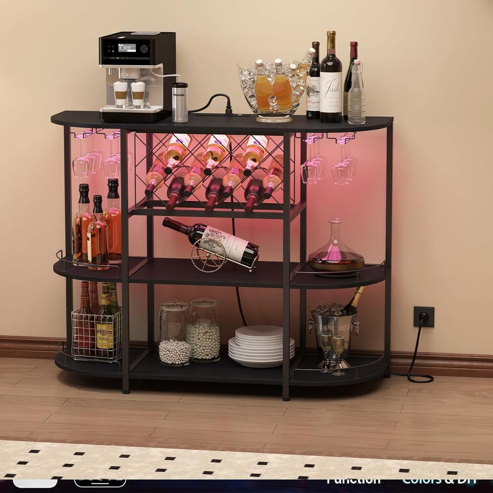 Черный 3-ярусный кофейный стол – обзор и цена Home Bar And Kitchen
