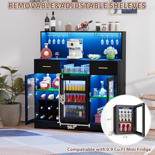Мини-холодильник-шкаф для хран – обзор и цена Home Bar And Fridge