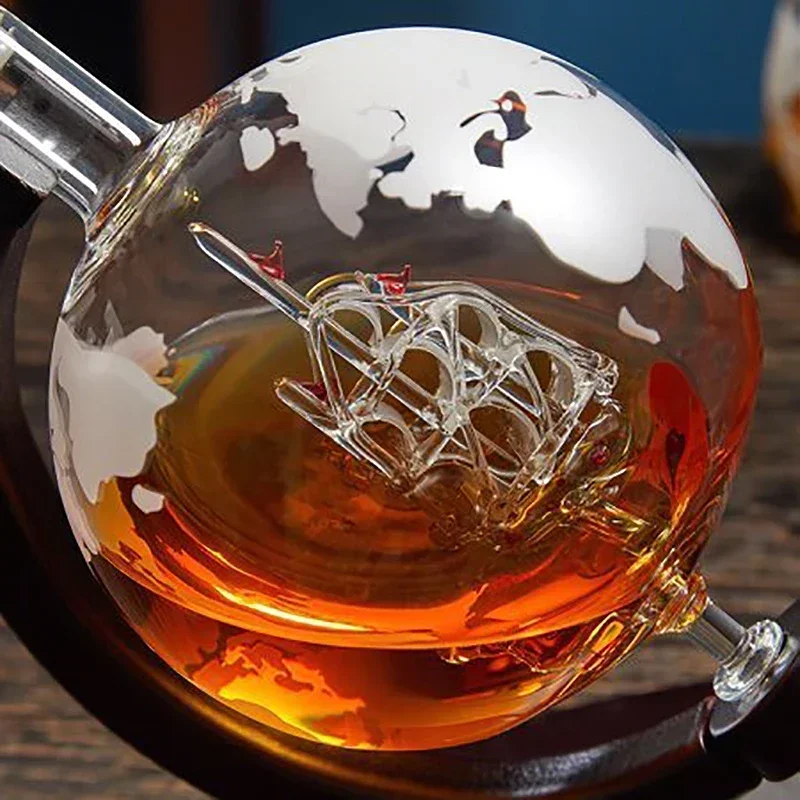 Креативный набор-декантер «Гло – обзор и цена Decanter Globe Set