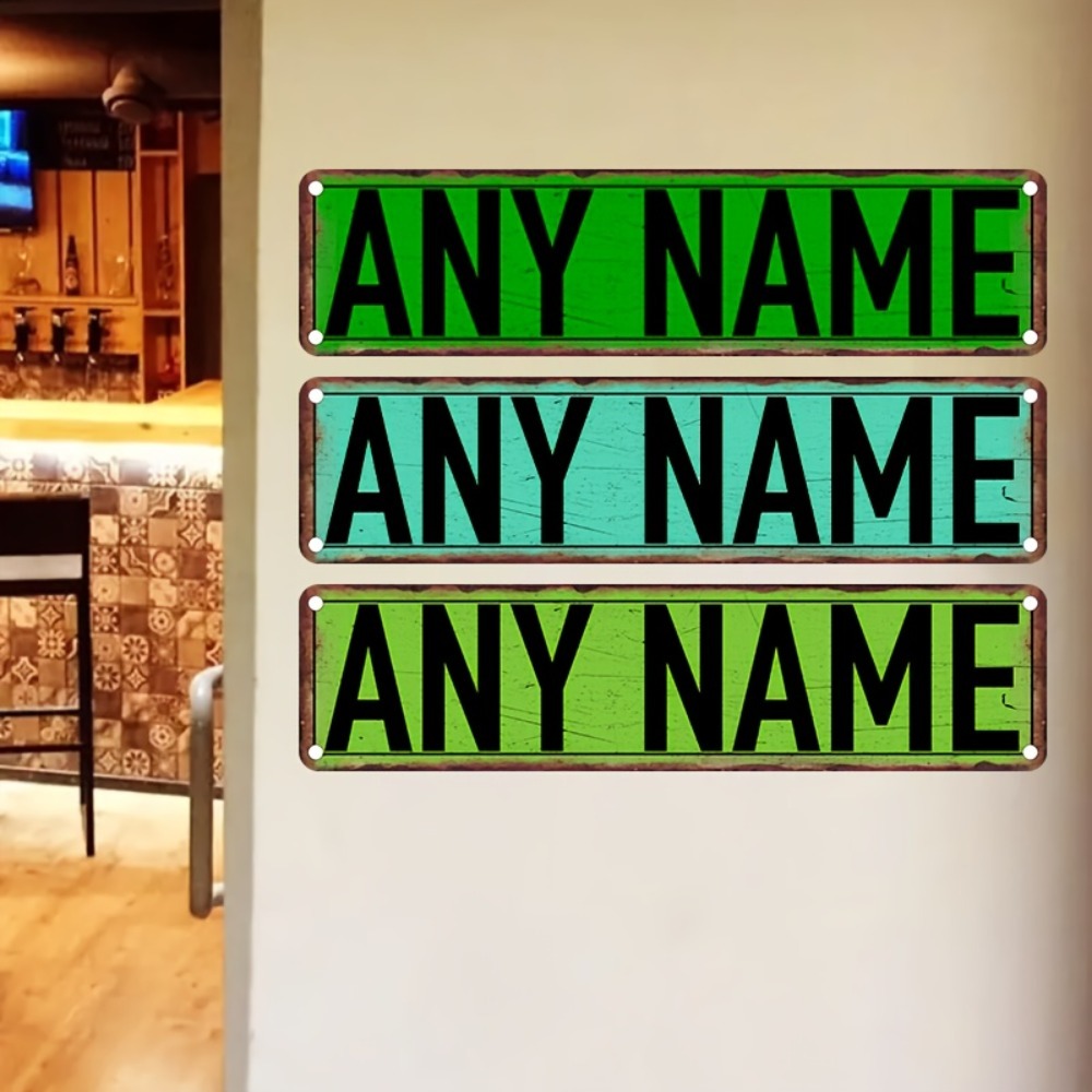 2D плоская алюминиевая табличк – обзор и цена Home Bar And Kitchen