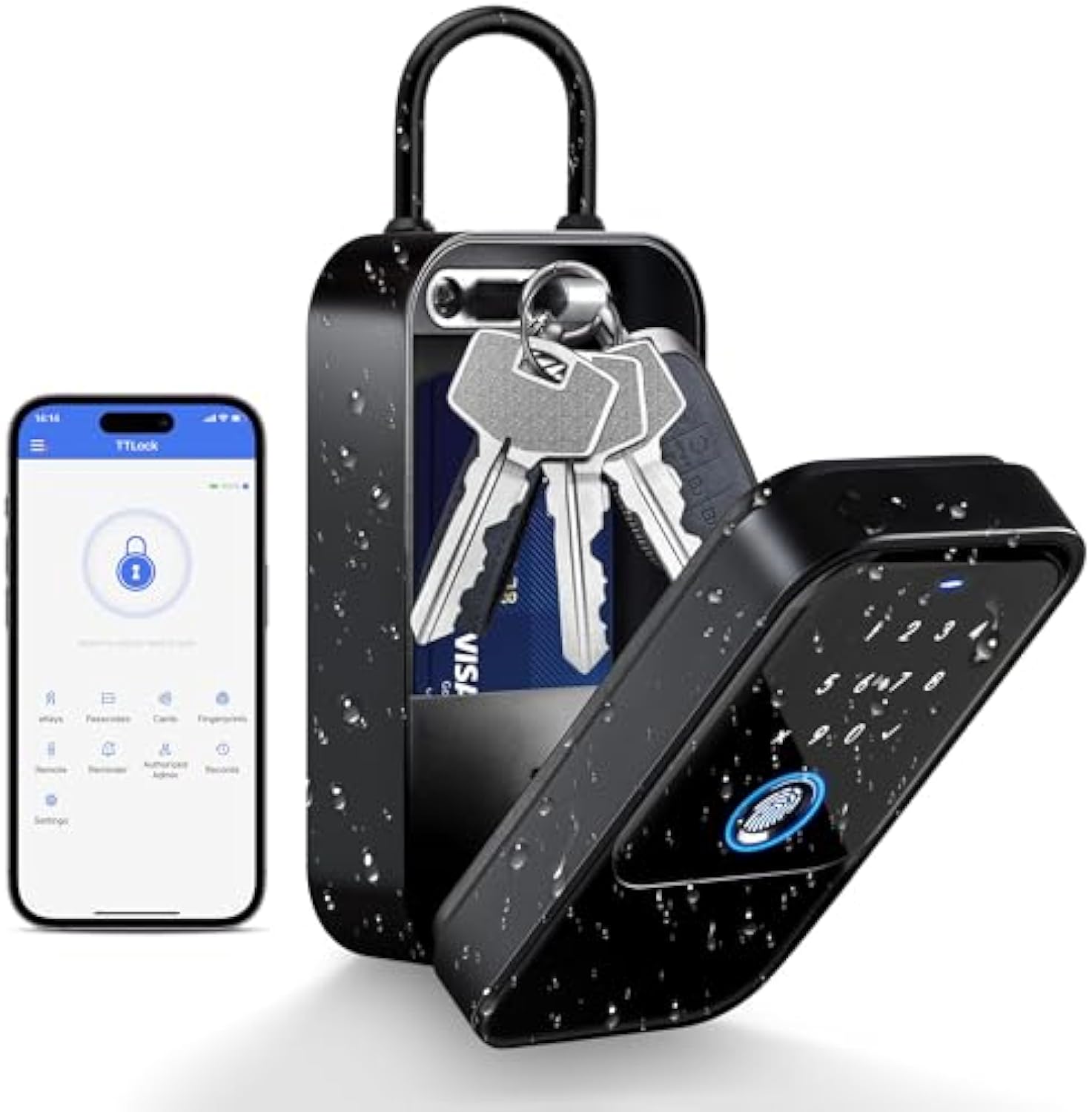 TTlock Smartkey Lock Box Домаш – обзор и цена Home Bargains