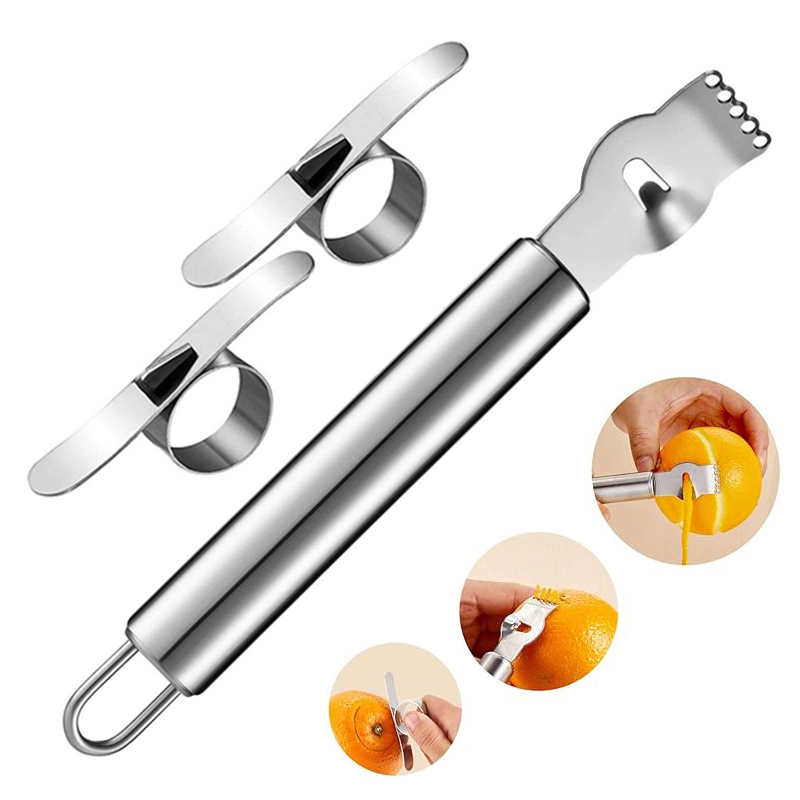 3 шт., терка для лимона, овоще – обзор и цена Peeler Channel Knife