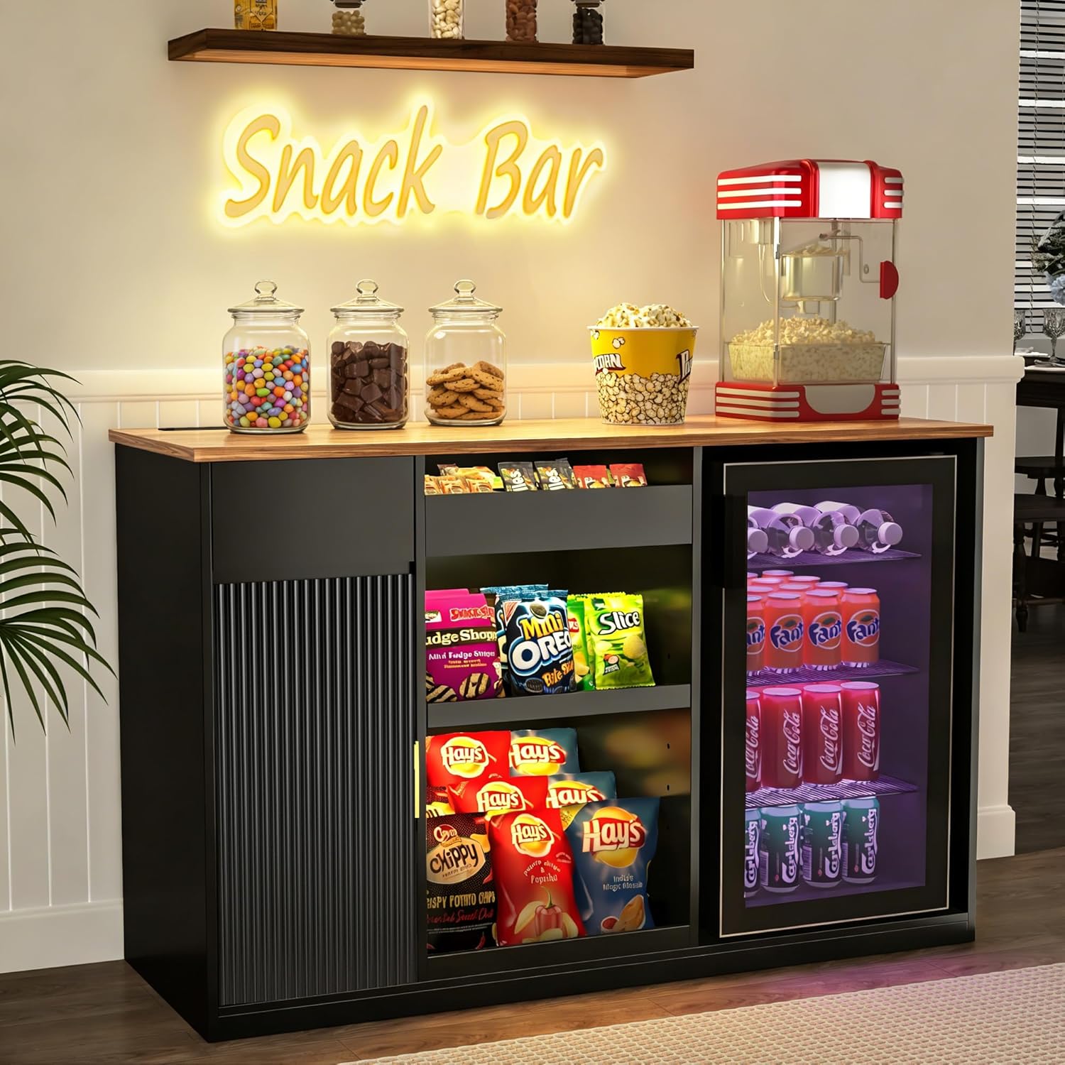 Шкаф-витрина для закусок с хол – обзор и цена Home Bar And Theater