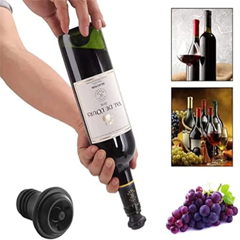 Пробка для вина с вакуумным на – обзор и цена Wine Preservation Pump