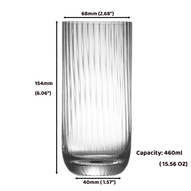 Бессвинцовые креативные стекля – обзор и цена Highball Glass Set