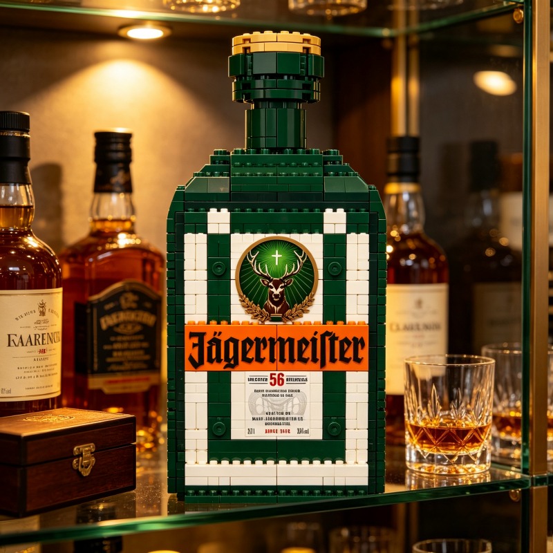Конструктор-модель бутылки лик – обзор и цена Home Bar Set